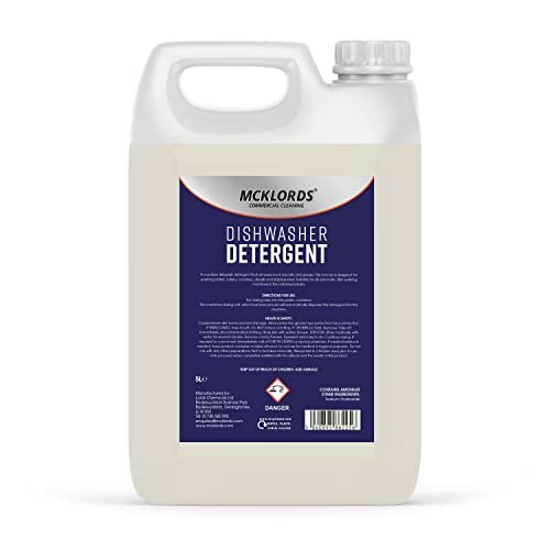 McKLords Dishwasher Detergent, 5 Litre, Clear 1