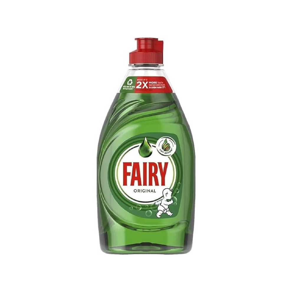 Fairy Clean and Fresh Original Washing Up Liquid 320 ml Each (Pack of 5)