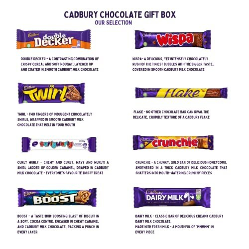 Cadbury Dairy Milk Gift Box, Luxury Cadbury Chocolate Selection