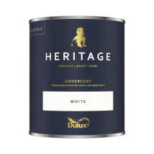 (White) Dulux Heritage Eggshell Emulsion Paint 750ml