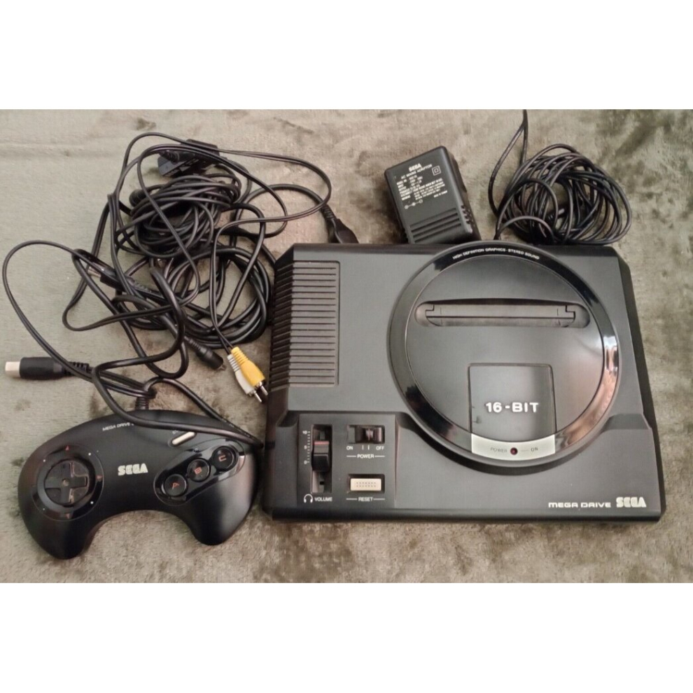 Original Sega Megadrive Console