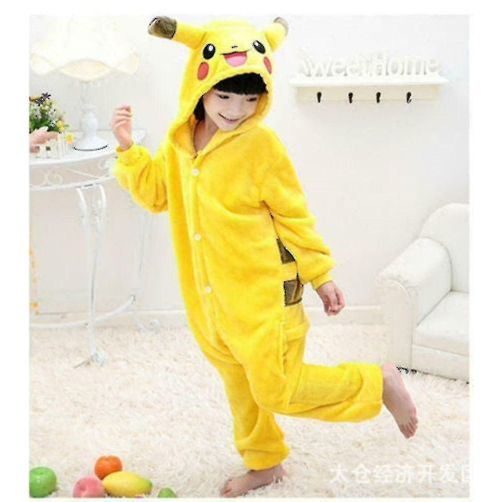 (Child Pikachu, XL(138-148CM)) C Der Pokemon Pyjamas Animal Uk Pikachu Size Kids Costume-7_y