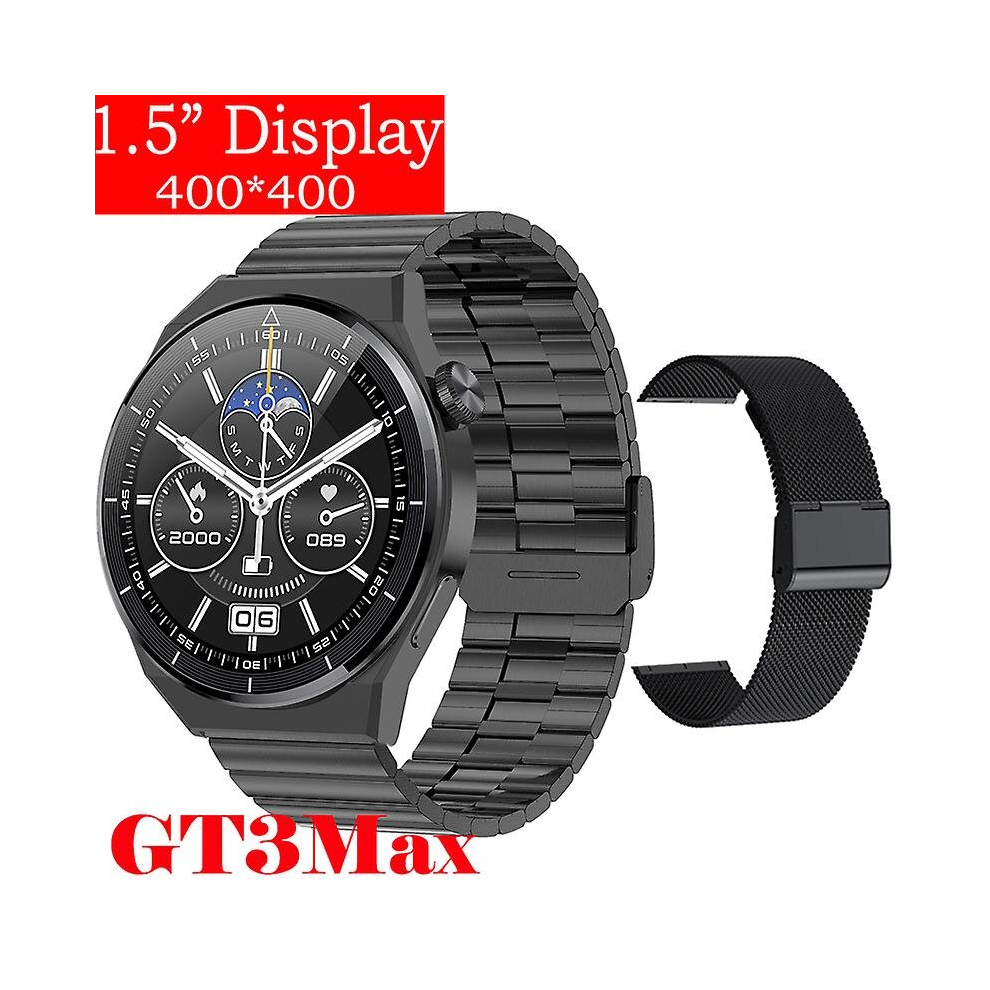 (Bl St Zu-Bl Me, Smart Watches) For Huawei Watch Gt3 Smart Watch Men Android Bluetooth Call Ip68 Waterproof Blood Pressure Fitness Tracker Smartwatch 9379873146322