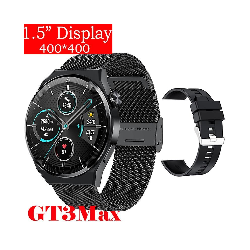 (Bl Me-Bl Si, Smartwatch) For Huawei Watch Gt3 Smart Watch Men Android Bluetooth Call Ip68 Waterproof Blood Pressure Fitness Tracker Smartwatch 2023 W 9379873146407
