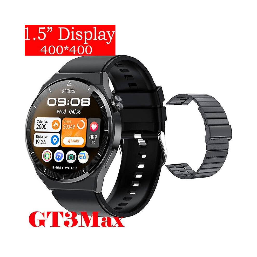 (Bl Si-Bl St Zu, Smart Watches) For Huawei Watch Gt3 Smart Watch Men Android Bluetooth Call Ip68 Waterproof Blood Pressure Fitness Tracker Smartwatch 9379873146445