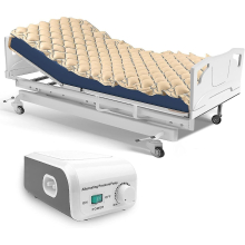 Alternating Pressure Mattress For Bed Sores, Bed Pad To Prevent Bed Sores For Hospital Bed Includes Inflatable Air Mattress And Quiet Pump, For Bed So