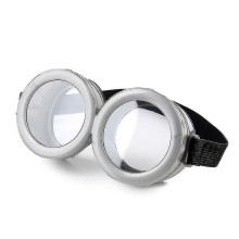 Funny Decorative Minions Cosplay Costume Glasses Party Props 3d Circular Glass Birthday Party Supplies Decoration