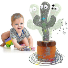 Dancing Cactus, Talking Cactus Toy Repeats What You Say Hy