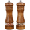 Pepper Grinder,wood Salt And Pepper Grinder Mills Sets,2 Pack,retro-- 1