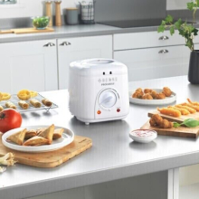 Progress Compact 1L NonStick Basket Deep Fat Fryer