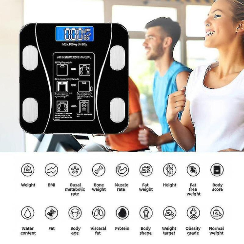 Rion Smart Body Fat Scale Connection Bluetooth Electronic Weight Scale Body Composition Analyzer Bascula Digital Bathroom Floor Scale 1