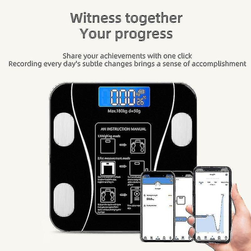Rion Smart Body Fat Scale Connection Bluetooth Electronic Weight Scale Body Composition Analyzer Bascula Digital Bathroom Floor Scale 2