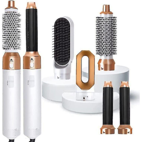 5 In 1 Professional Air-wrap Hair Styler Curler Straightner Hot Air Brush
