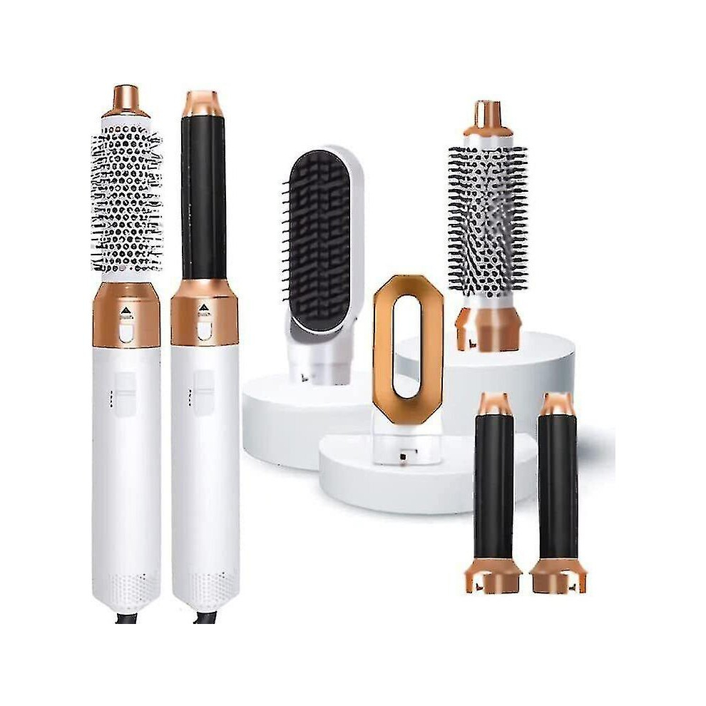 5 In 1 Professional Air-wrap Hair Styler Curler Straightner Hot Air Brush