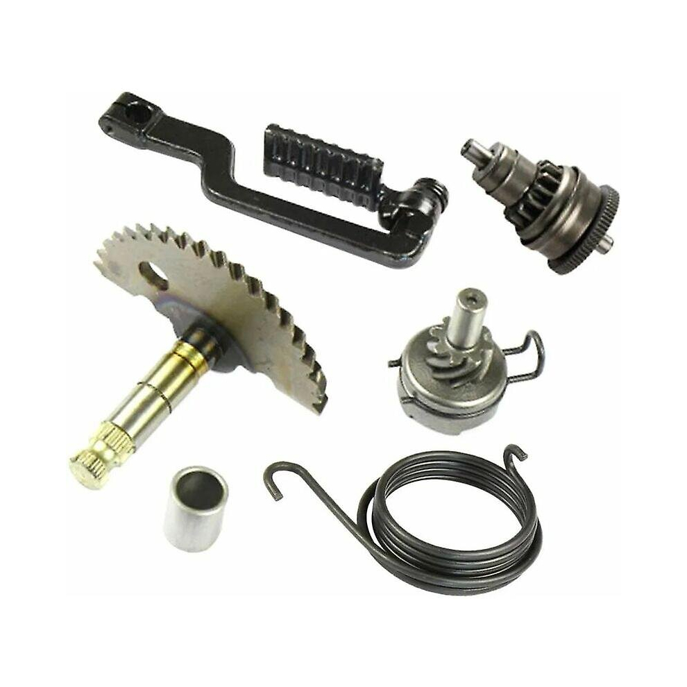 Kick Shaft Assembly Starter Gear Motor For Gy6 50Cc 60Cc 80Cc 4 Stroke Scooter 9317312138255