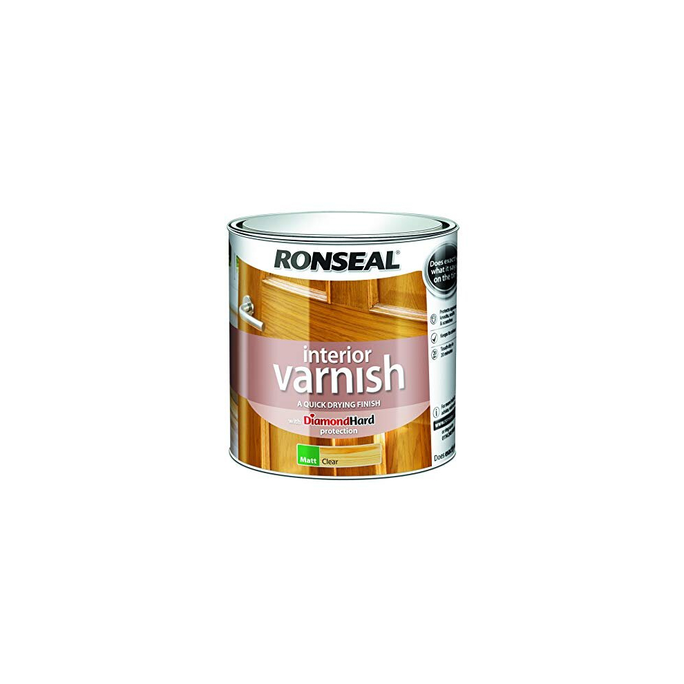 Ronseal Interior Varnish Clear Matt 2.5L