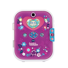 VTech Purple Secret Safe Diary Light Show, Interactive Girls Diary, Secret Diary for Girls , Ages 5, 6, 7+ Year Olds, 2.8x14.7x18.2cm