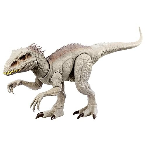 Jurassic World Jurassic World Indominus Rex Dinosaur Toy with Lights, Sounds, Chomp and Side to Side Neck Motion, Camouflage N Battle I-Rex, Digital Play, HNT64