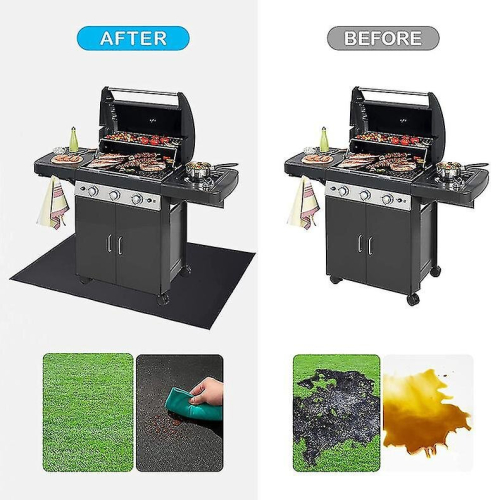 Fireproof Fireplace Rug Non Slip Protection Mat Flame Resistant Pad 1