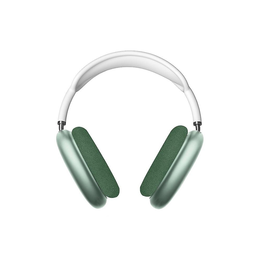 (Green) P9 Headset Bluetooth Compatible 5.0 Stereo Wireless With Mic Music Sports Headphones Support 3.5Mm Aux/Tf Card Green 9317312152503