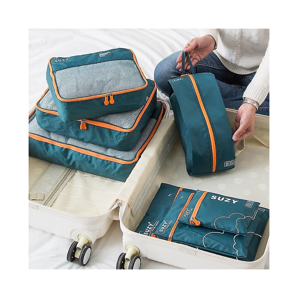 Packing Cubes For Travel Organizer 7 Set Luggage Suitcase Waterproof Organizers-image-OPC-PCN9K5C-NEW
