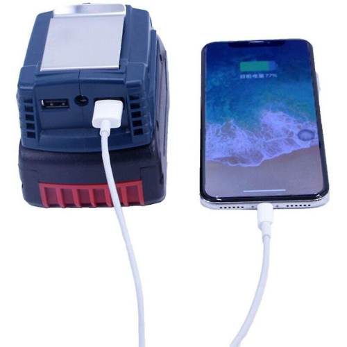 For Bosch Gaa18-24 Usb Adapter With Indicator Light For 14.4-18v 1