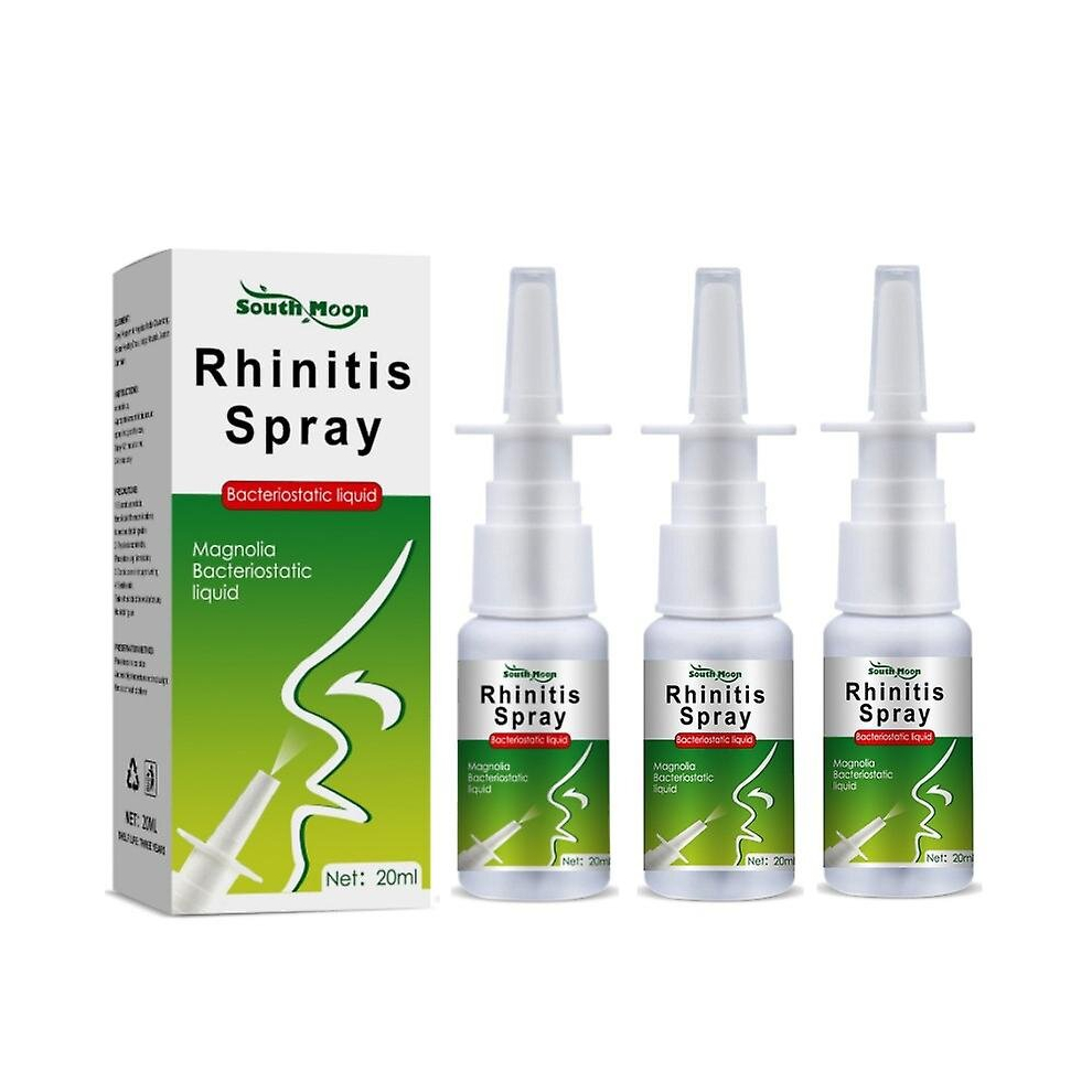 3x Anti Snoring Liquid Spray Improve Nasal Breathing Sleep Quality Relieve Suffocate Stopper Antibacterial Solution Nose Care