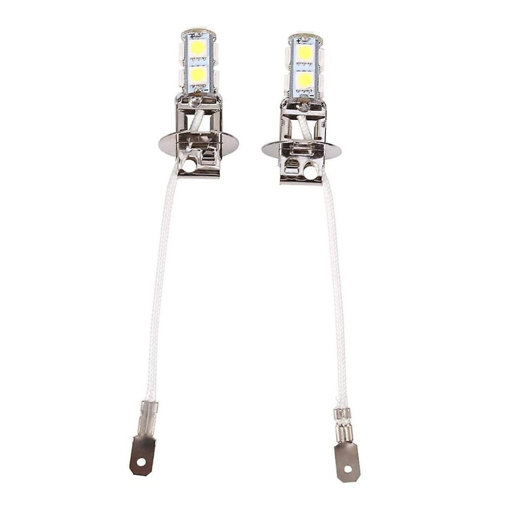 9Smd, 2X H3 5050 9 Smd Led Xenon Dc12v Auto Car Fog Lamp Led Bulbs 6 White/Light 9379873188018