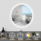 AICA (700mm) Round Mirror with 3 LED Lights Dimmable for Bathroom Bedroom 4