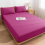 Imperial Rooms (Pink Fitted Sheet) King Size Fitted Sheets Extra Deep Bed Sheet 25cm 1