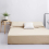 (Cream/ Ivory Fitted Sheet	) Double Fitted Sheets Extra Deep Bed Sheet 25cm 1