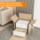 Nightstand Bedside Table 2 Drawers End Side Table 8