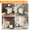 Nightstand Bedside Table 2 Drawers End Side Table 7