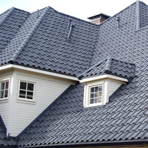 Living And Home (Grey) Golan Tiles Stone Coated Metal Roofing 5pcs 1