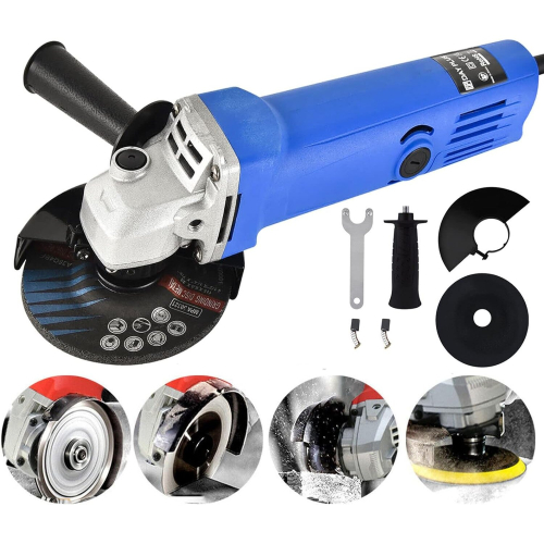 2000W Corded Electric Angle Grinder 115mm Disc Heavy Duty Cutting ...