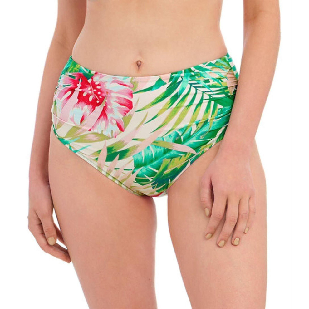 (XL) Fantasie Langkawi Fs501771 Gathered Full Bikini Brief Sorbet Cs