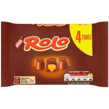 3 x Rolo Milk Chocolate & Caramel Multipack 41.6g 4 Pack