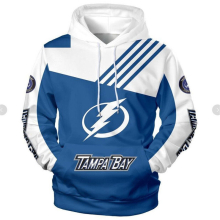 (2XL Blue) Men's Hoodie 3D Digital Print Sweatshirt Hoodie Fashion Trend
