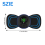 Portable EMS Mini Electric Neck Back Massager Cervical Massage 8