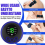 Portable EMS Mini Electric Neck Back Massager Cervical Massage 2