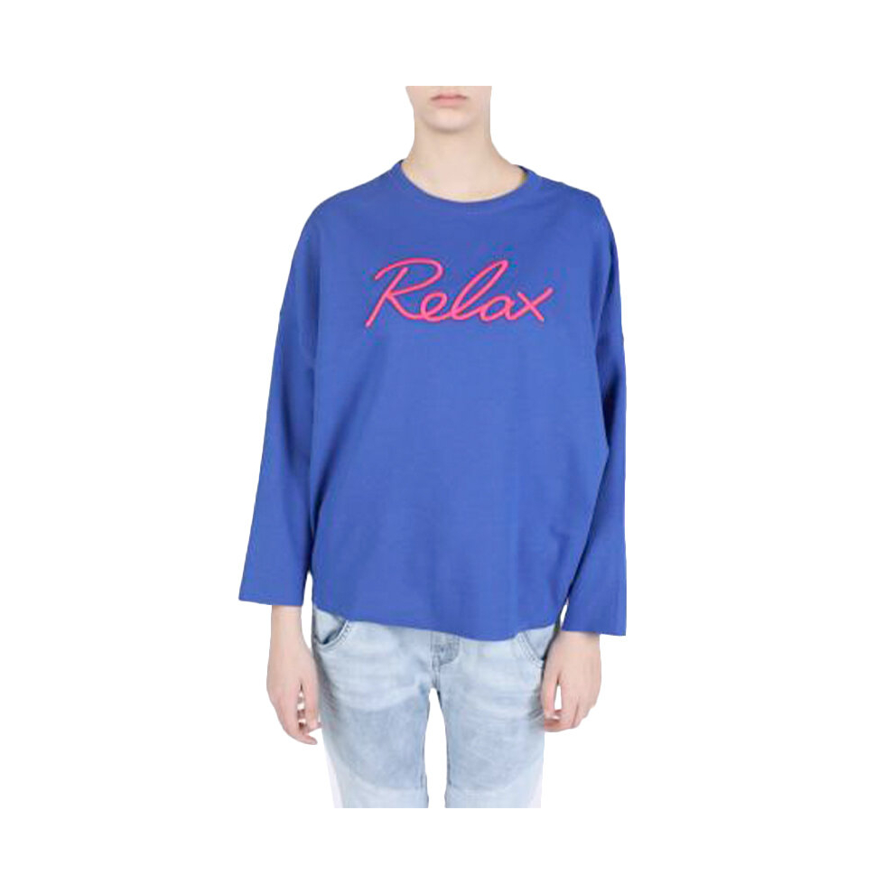 (Blue, S) DIESEL F GERTRUDE Womens Sweatshirt Jumper