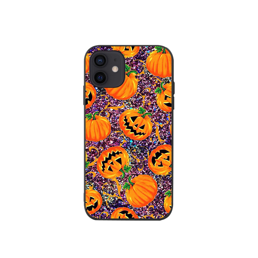(1, Iphone15plus) For Iphone 15 Halloween Carnival Phone Case Pumpkin Witch Bat Haunted House Horror Phone Case Light 9084037308255