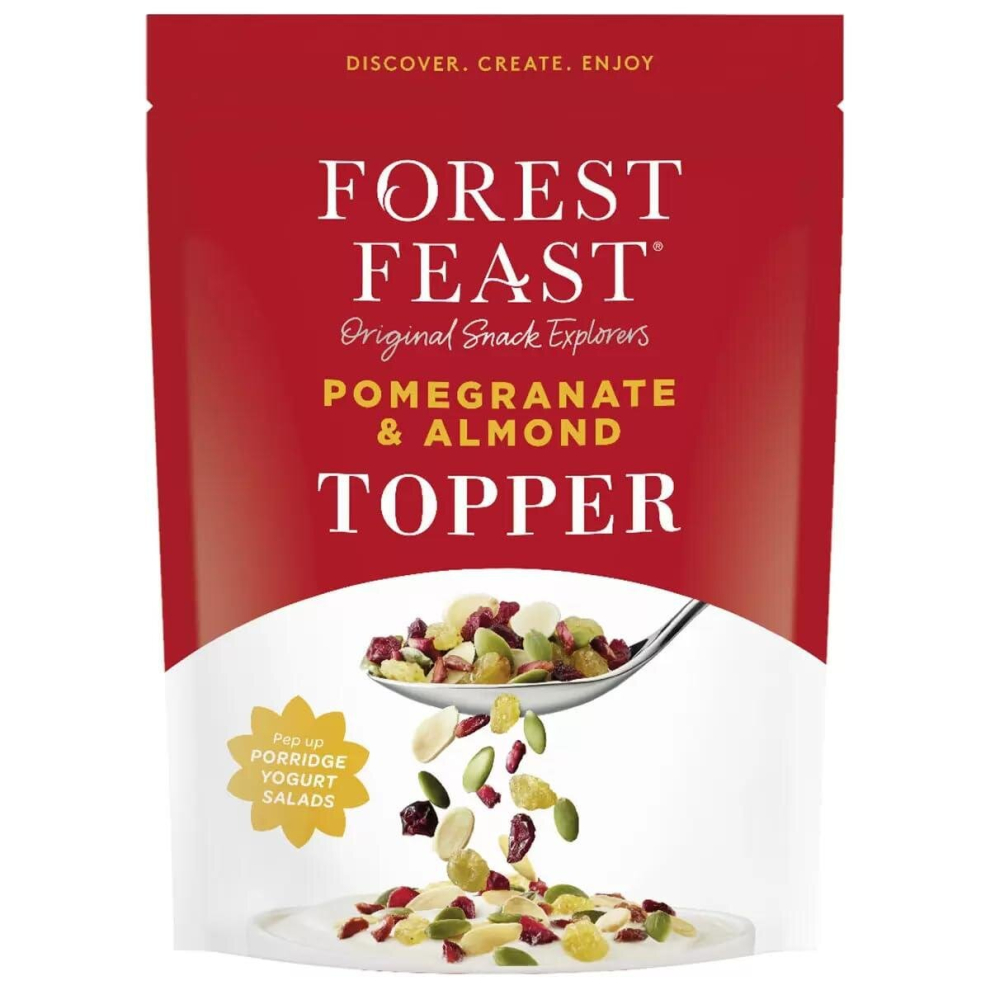 FOREST FEAST Toppers Pomegranate & Almond 1kg