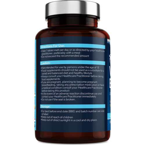 Vitamin B12 1000mcg Methylcobalamin Supplements - 400 Tablets 2