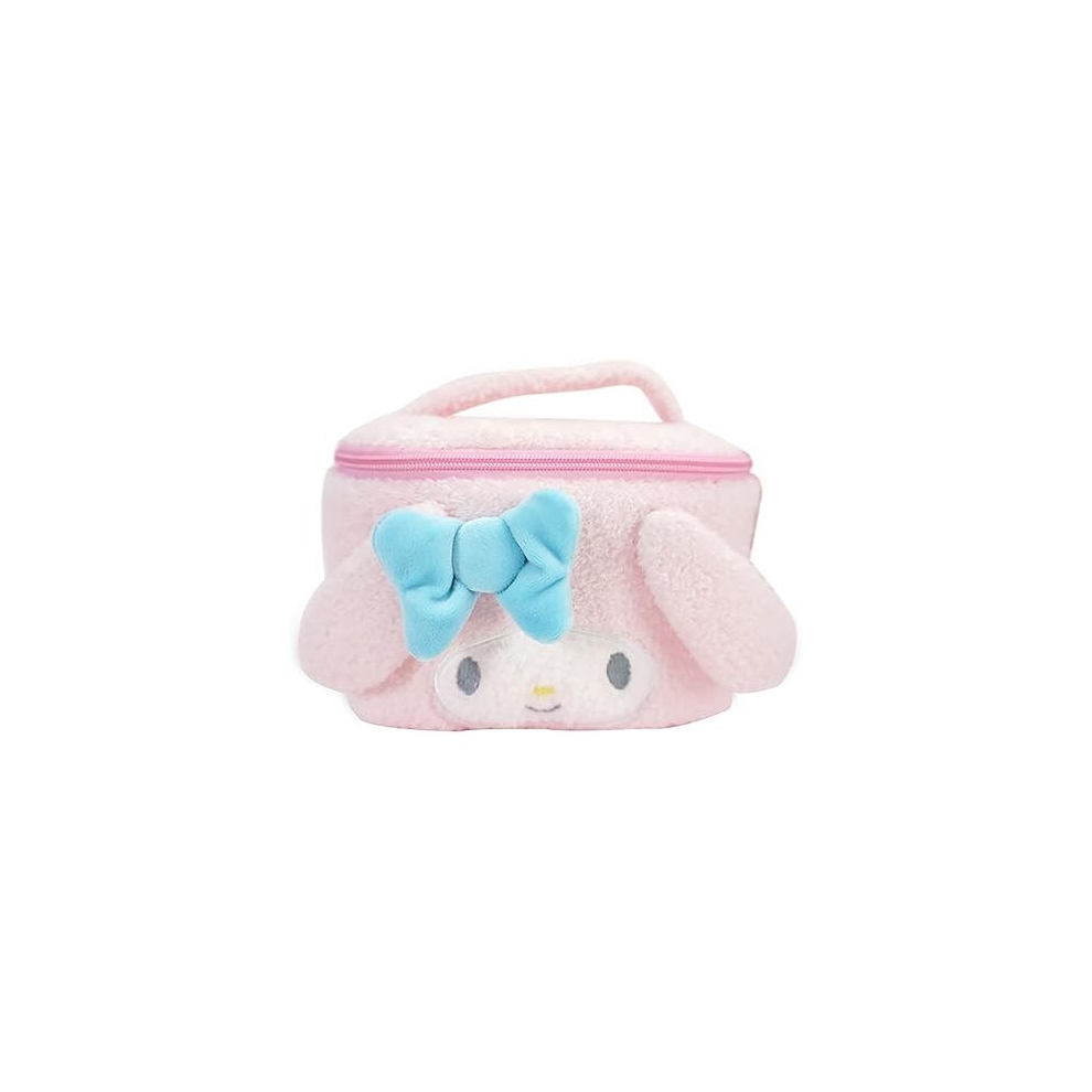 Tianci Plush Bag Cosmetic Storage Bag Purse Storage Bag Packaging Christmas Decorations (Pink White)