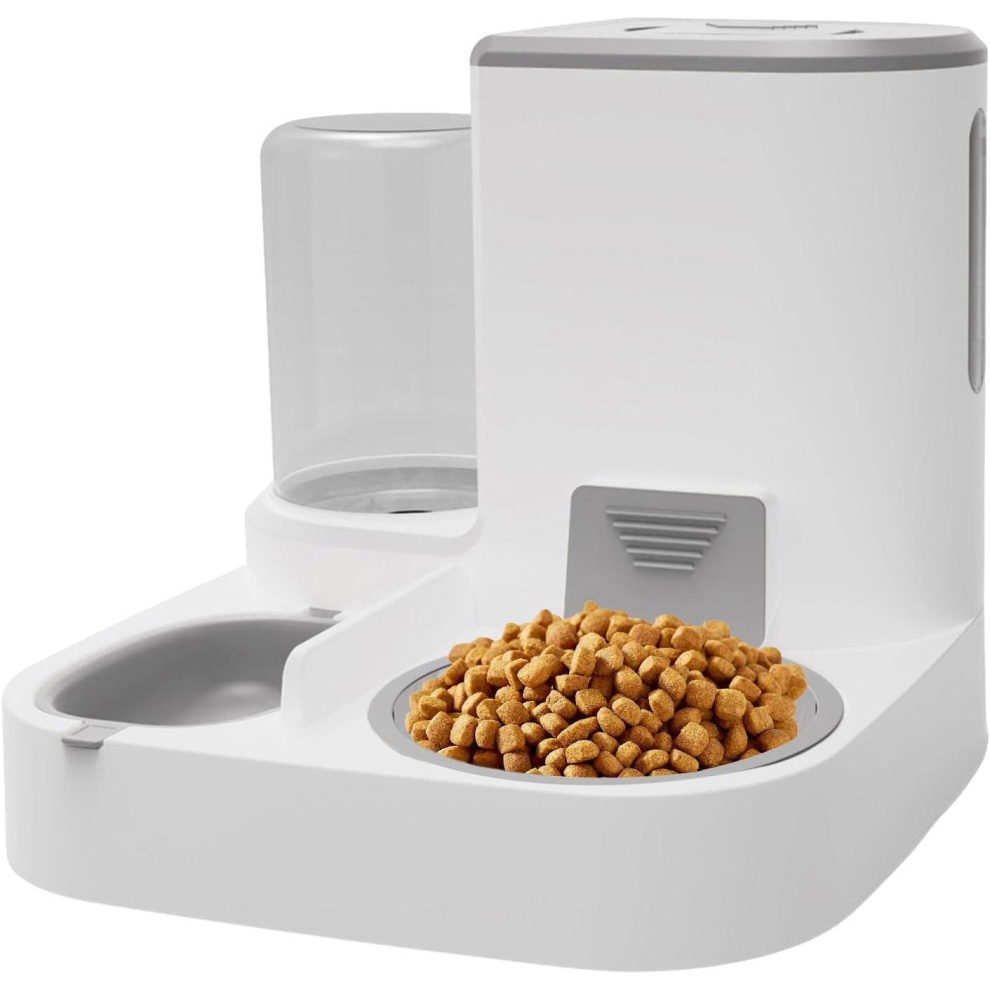 Tianci 2-In-1 Automatic Food Dispenser For Dogs And Cats | Automatic Dog Food Dispenser | Cat Feeder, Dog Feeder, Automatic Water And Food Dispenser