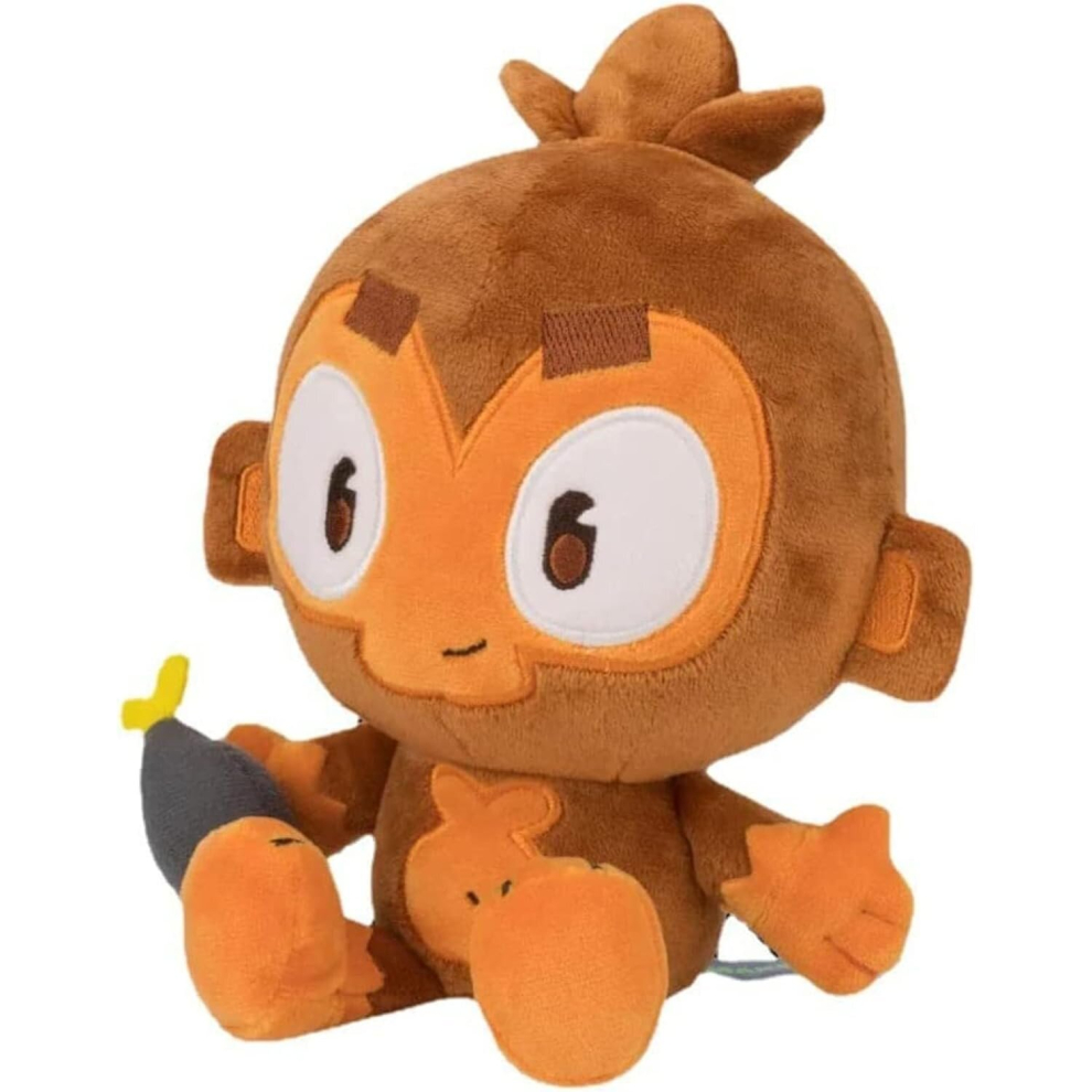 Bloons Monkey Plushies, City Cute Cartoon Monkey, Bloonstd Soft Stuffed Doll, Game Animal, for Kids and Fans Gift Birthday