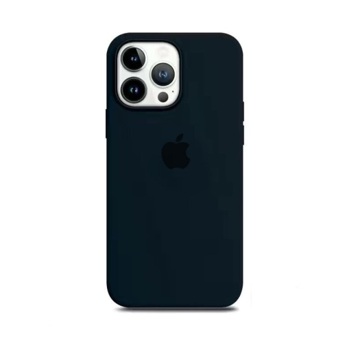 Apple Silicone Case with MagSafe for Apple iPhone 14 - Midnight Black