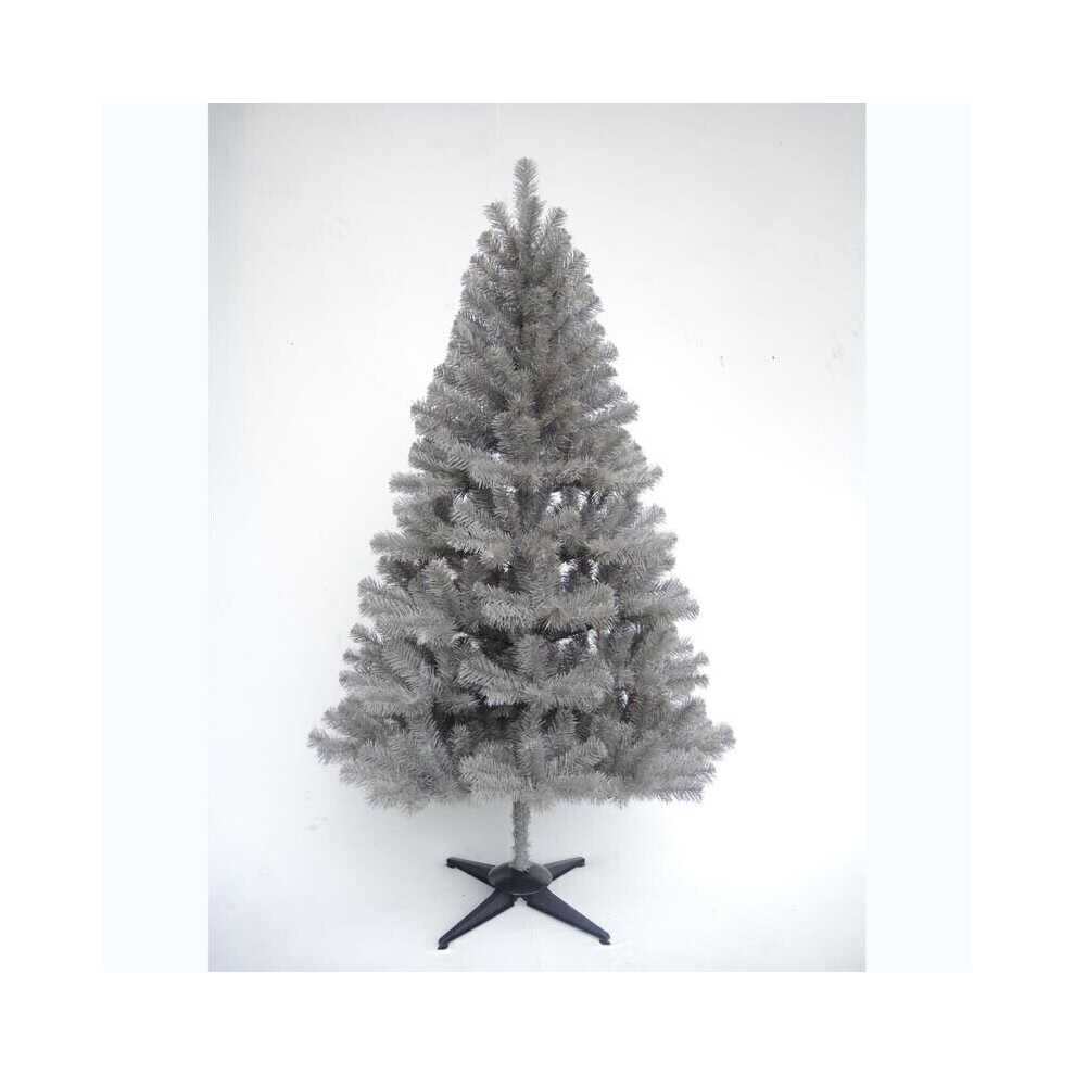 (Grey, 8ft) Colorado Spruce Christmas Tree 4ft to 10ft - Black, Grey or White