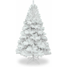 (White, 8ft) Colorado Spruce Christmas Tree 4ft to 10ft - Black, Grey or White